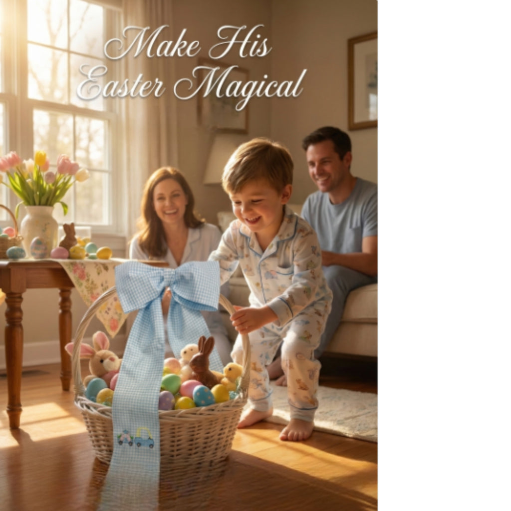 Easter Basket Bow for Boys